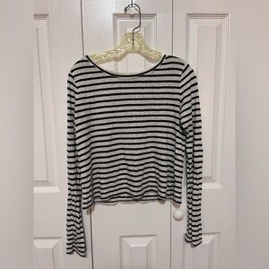 Alice & Olivia by Stacey Bendel Striped Long Sleeve Small